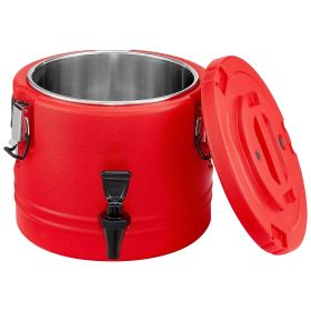 VEVOR Insulated Beverage Dispenser, 2.2 Gal/8L Thermal Hot and Cold Drink Server Dispenser with Spigot